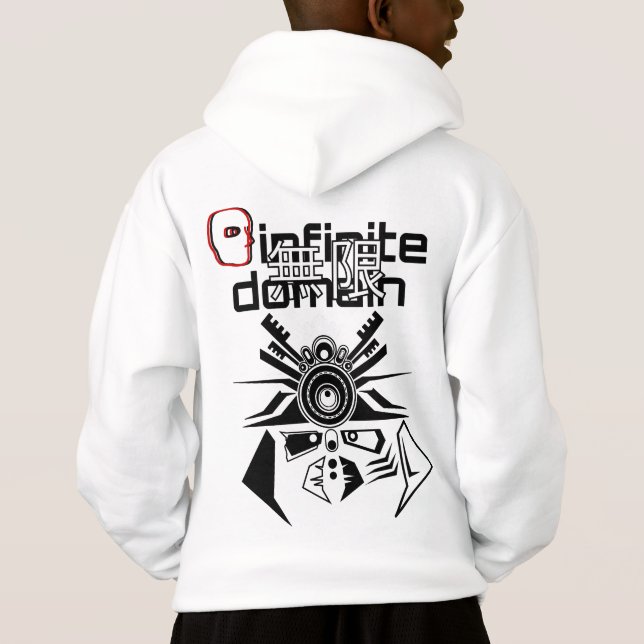 T-shirt Infinite Domain Pocket B&W (Dos)