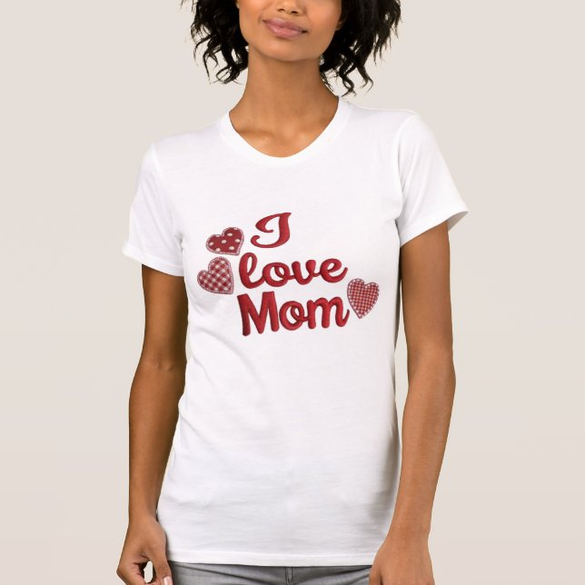 T-shirt Infinite Love for Mom (Devant)