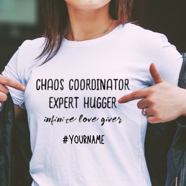 T-shirt Infinite Love Giver Hugger mignon Mères jour cadea (Add a name and make it yours now!)