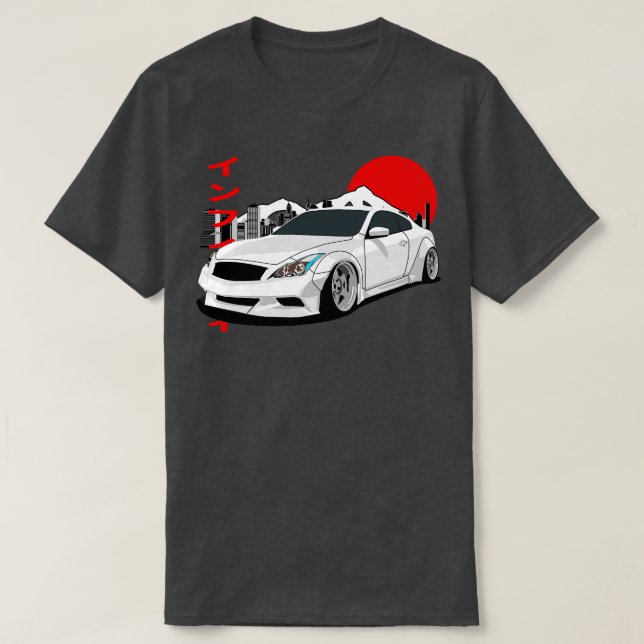 T-shirt Infiniti g37 Coupe 4e génération (Design devant)