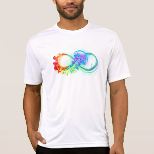 T-shirt Infinity avec Rainbow Jellyfish