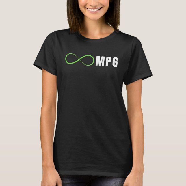 T-shirt Infinity MPG, Conception de véhicule électrique gé (Devant)