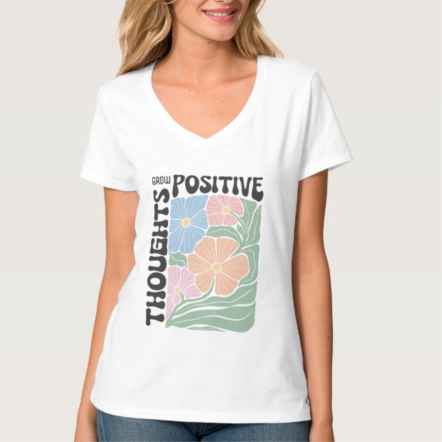 T-shirt Infirmier la position : Portez votre croissance! (Devant)