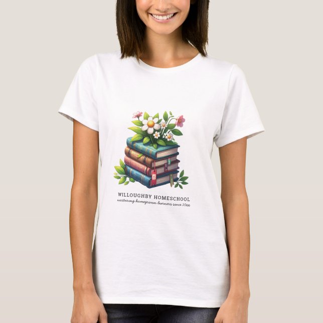 T-shirt Infirmier les apprenants à domicile (Devant)