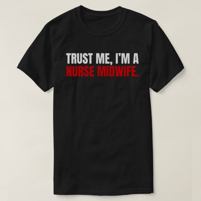 T-shirt Infirmière (Design devant)