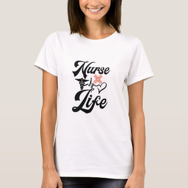 T-shirt Infirmière (Devant)