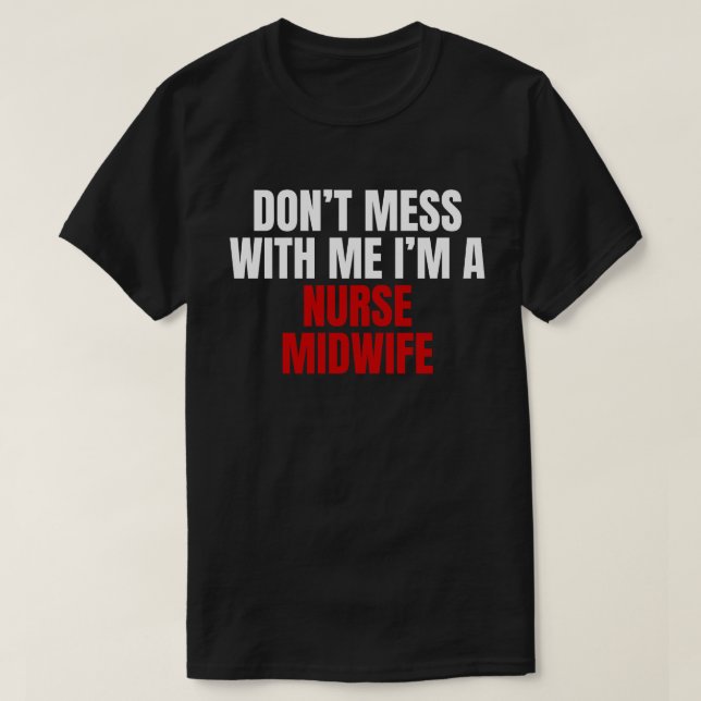 T-shirt Infirmière (Design devant)