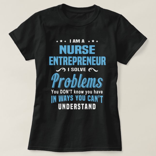 T-shirt Infirmière (Design devant)