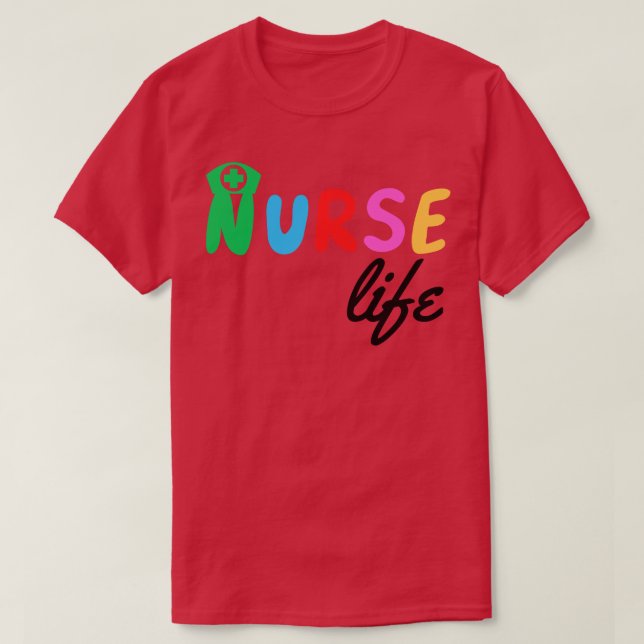T-shirt Infirmière 5 (Design devant)