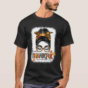 T-shirt Infirmière à domicile reconnaissante aux cheveux d