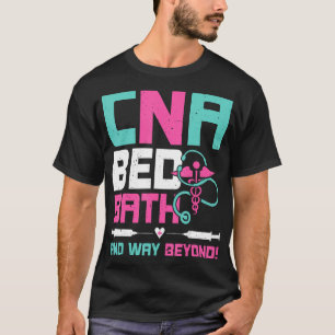 T-shirt Infirmière adjointe certifiée CNA Bain de lit et W