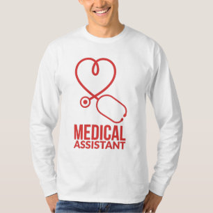 T-shirt Infirmière adjointe Médicale RN Stethoscope