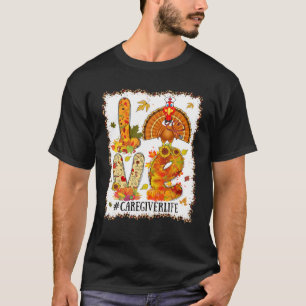 T-shirt Infirmière AIIC Aide-soignante Thanksgiving Automn
