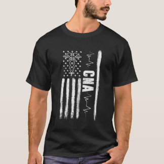 T-shirt Infirmière américaine vintage certifiée Cna