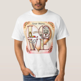 T-shirt Infirmière Amour