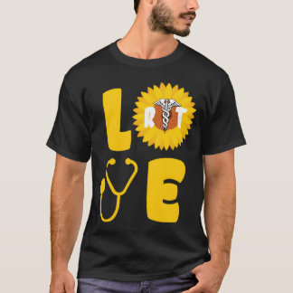 T-shirt Infirmière Amour Tournesol Fière Rééducatrice garç