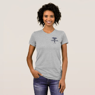 T-shirt Infirmière anesthésiste Caduceus Ailes Personnalis