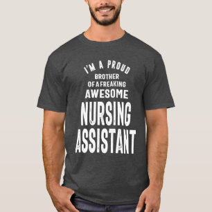 T-shirt Infirmière Assistant Cadeau amusant Titre de l'emp