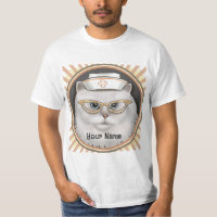 Infirmière au chat persan