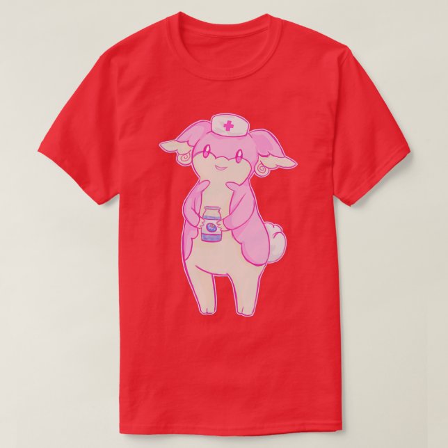 T-shirt Infirmière Audino (Design devant)