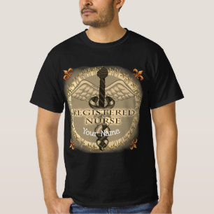 T-shirt Infirmière autorisée Caduceus