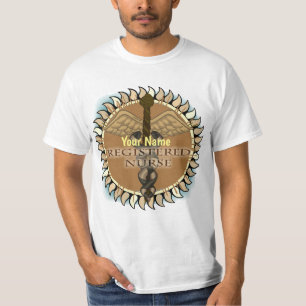 T-shirt Infirmière autorisée Caduceus