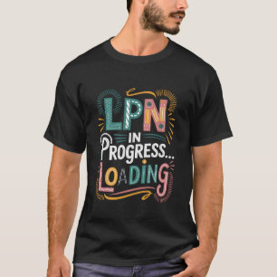 T-shirt Infirmière autorisée en soins infirmiers médicaux,