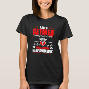 T-shirt Infirmière auxiliaire autorisée retraitée Médica