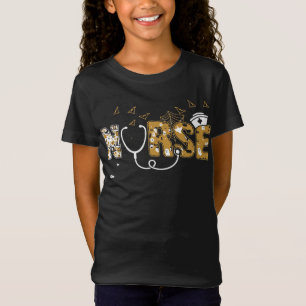 T-Shirt Infirmière Cadeau Halloween avec Citrouille Boo Sp