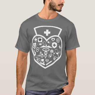T-shirt Infirmière cardiaque