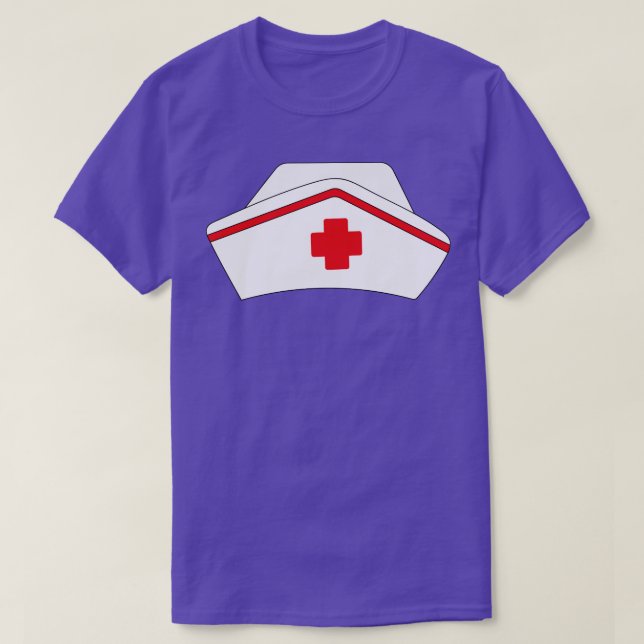 T-shirt Infirmière Casquette 2 (Design devant)