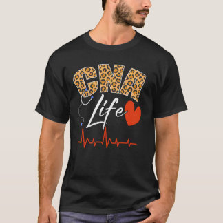 T-shirt Infirmière certifiée CNA Vie Assistant Médicale Tr