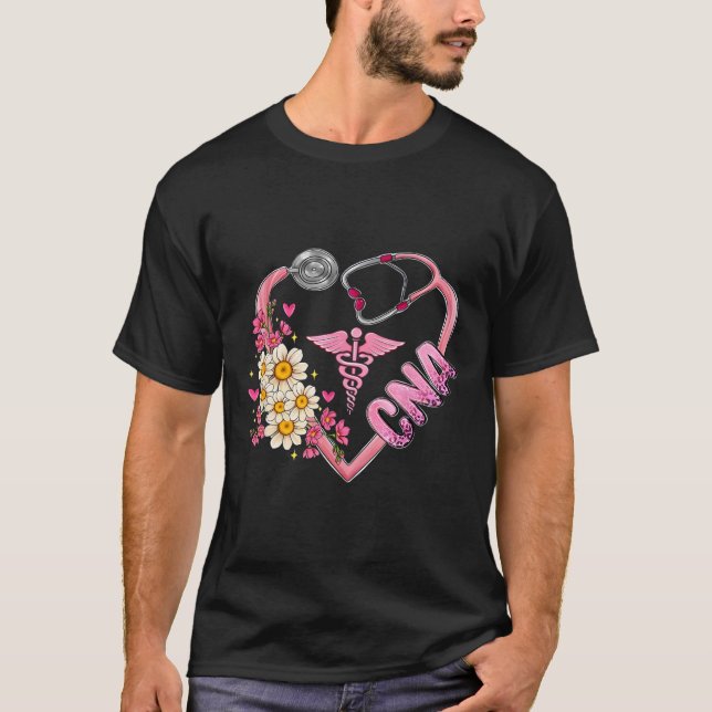 T-shirt Infirmière certifiée Istant Cna Travailler Infirmi (Devant)