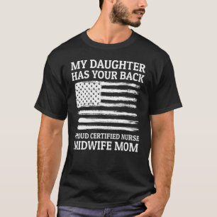 T-shirt Infirmière Certifiée Mère maman Vêtements Moms Des