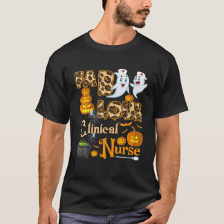 T-shirt Infirmière clinicienne folle Funny RN Squad Hallow