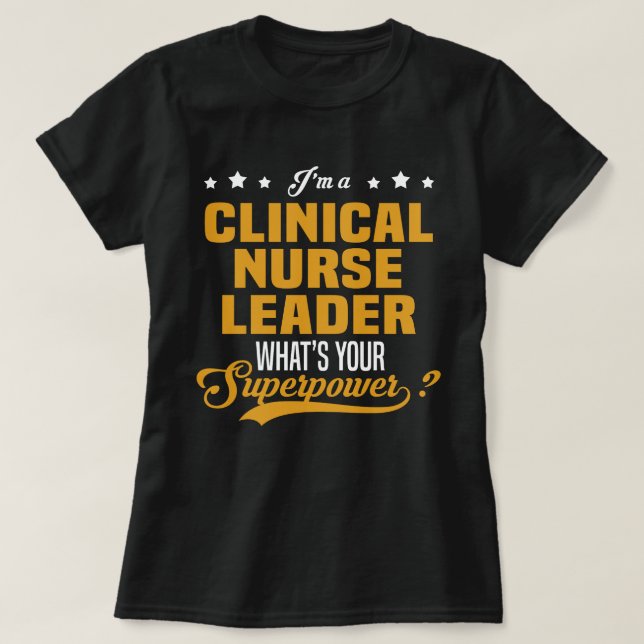 T-shirt Infirmière clinique (Design devant)