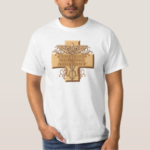 T-shirt Infirmière CNA Cross Caduceus