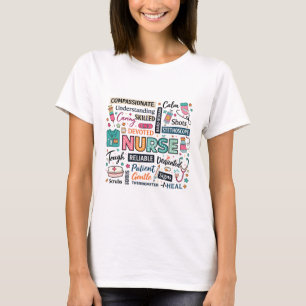 T-shirt Infirmière compatissante Paroles d'infirmière