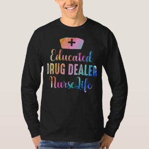 T-shirt Infirmière Concessionnaire De Médicaments Éducée V