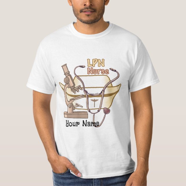 T-shirt Infirmière cool LPN (Devant)