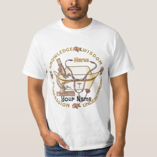 T-shirt Infirmière cool Sepia