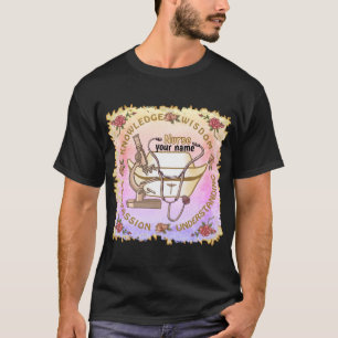 T-shirt Infirmière cool Sepia