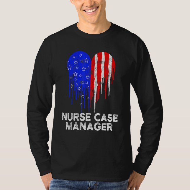 T-shirt Infirmière Coque Gestionnaire Gestion des Rn 11 (Devant)