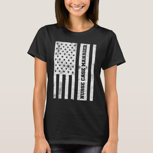 T-shirt Infirmière Coque Gestionnaire Gestion des Rn 6 (Devant)
