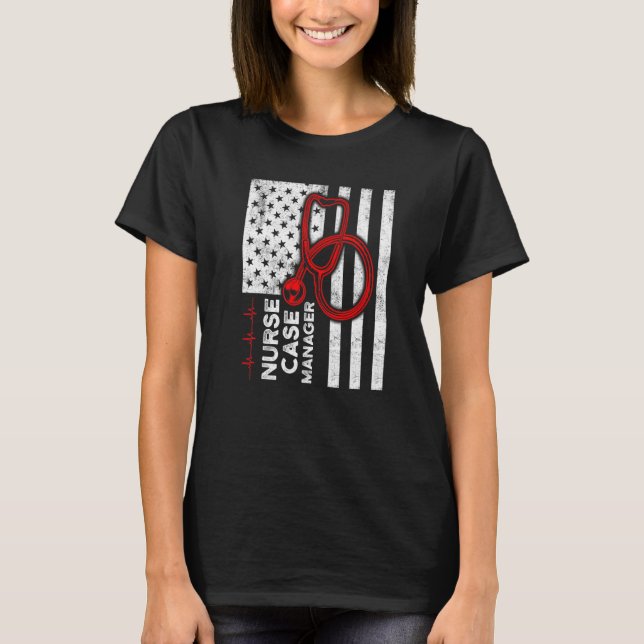 T-shirt Infirmière Coque Gestionnaire Rn Gestion 2 (Devant)