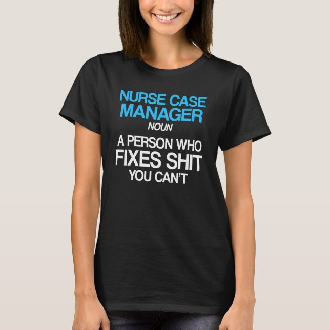 T-shirt Infirmière Coque Gestionnaire Rn Gestion 2 (Devant)