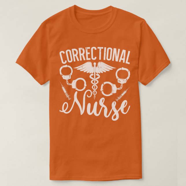 T-shirt Infirmière correctionnelle (Design devant)
