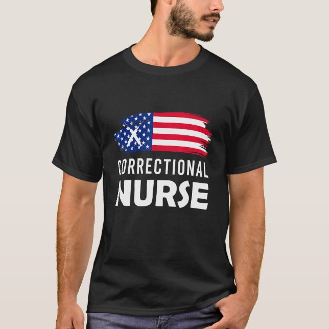 T-shirt Infirmière correctionnelle infirmière n° 1 (Devant)
