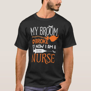 T-shirt Infirmière Costume Halloween Mon Balcon A Cassé Do