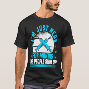 T-shirt Infirmière d'anesthésie faisant taire les gens CRN